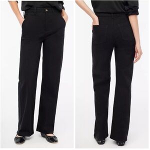 J. Crew Factory • NWT • High Rise Wide-Leg Denim Trouser • Size T30